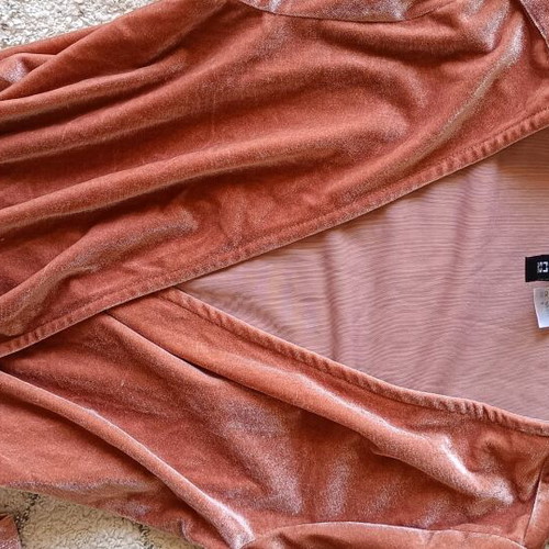 H&M dress orange like new
