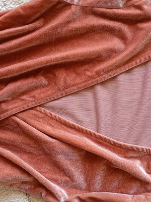 H&M dress orange like new