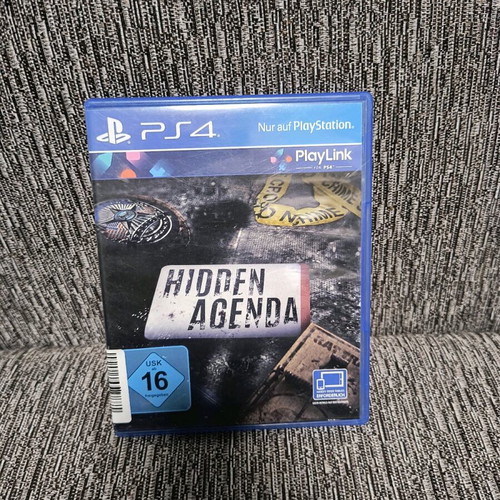 Hidden Agenda PS4 used, excellent condition