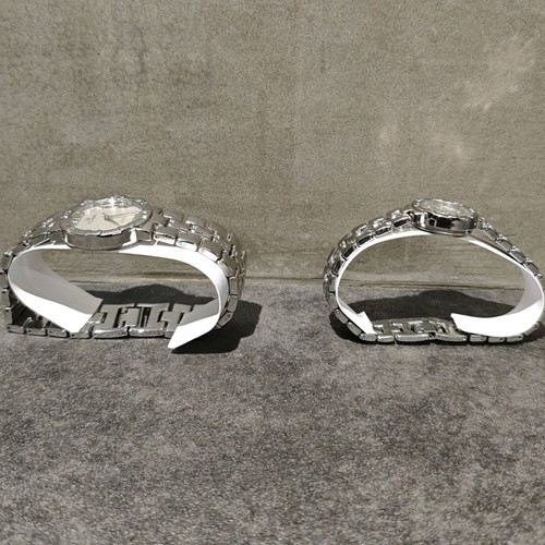 Ricardo vintage couple watches 90's era brand new, silver