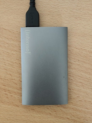 Intenso external SSD drive 256GB