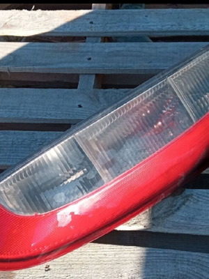 Car headlights and radio used, package