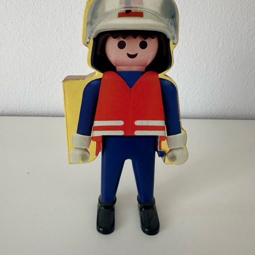 Playmobil Books Fire in Smoketown like new interactive book