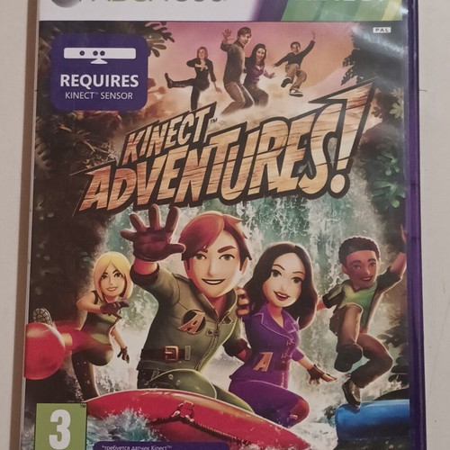 Kinect Adventures Xbox 360 game standard edition like new
