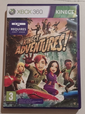 Kinect Adventures Xbox 360 game standard edition like new