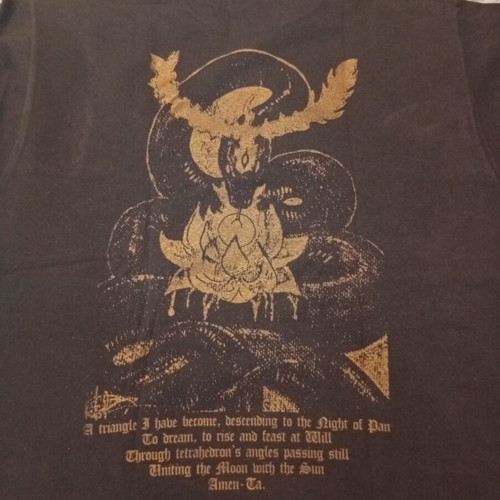 Acherontas T-shirt Large, black, mint condition, Rotting Christ Nastrond