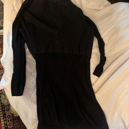 COS outfit size L used, black, shirt-like top