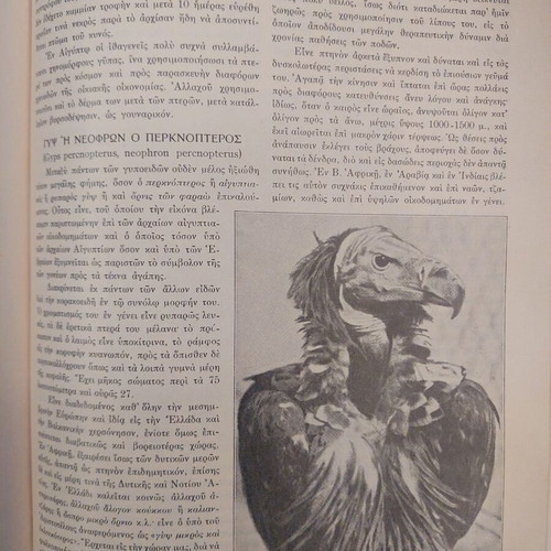 O Bios ton Zoon book used, Eleftheroudakis edition 1932