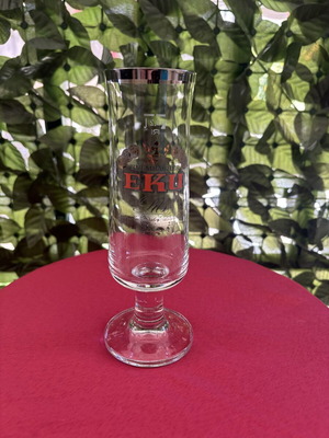 Kulmbacher EKU Pils vintage beer glass 0.2l