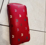 Carpisa wallet used, red