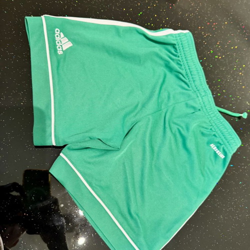 Adidas Aeroready Kids' Shorts size 7-8, like new, green