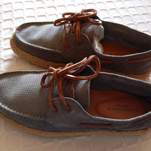 Lumberjack casual shoes size 40, like new, grey and brown