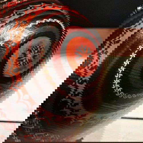 XL Handmade Wooden Pysanka Egg like new Karpathian Folk Art