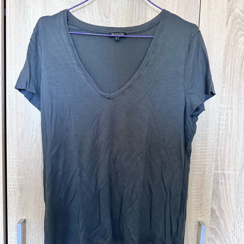 Massimo Dutti T-shirt like new, gray, medium size