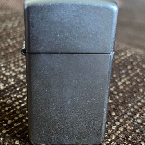 Zippo Slim matte vintage lighter almost unused