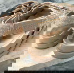  guess σανδάλια πέδιλα μπεζ μονόγραμμα 39