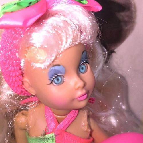 Bibibo doll used with long hair and beach swimsuit