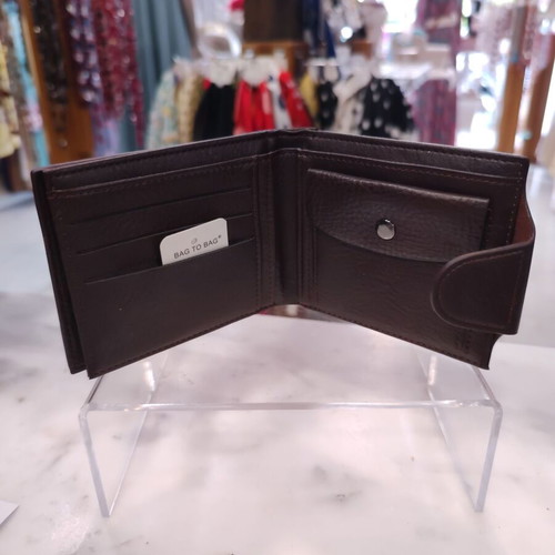 Men's wallet BAG TO BAG brown leather premium rustic new