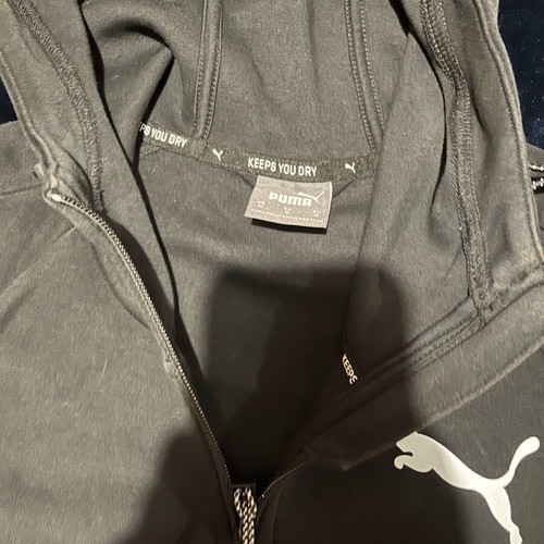 Puma jacket like new, size M, black