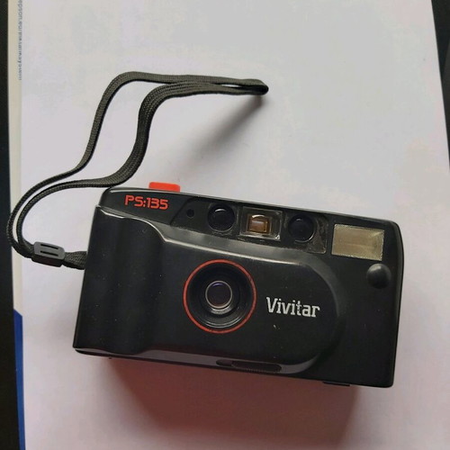 Vivitar PS:135 film camera used
