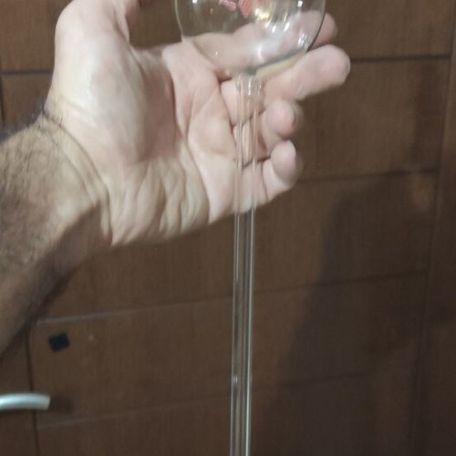 Bohemian Crystal Wine Pipe new