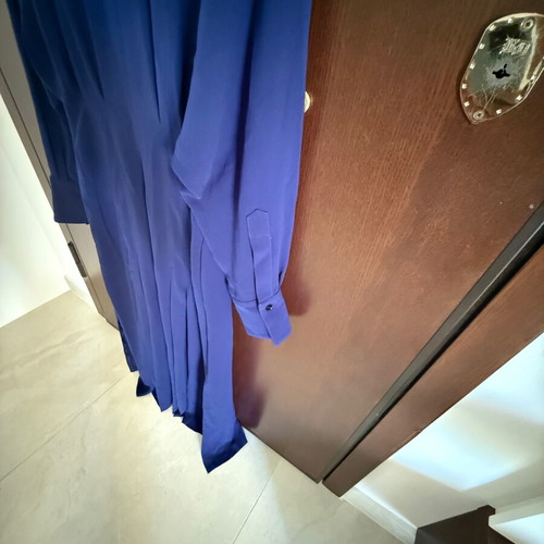 Victoria Beckham dress size 40 like new, dark blue, winter collection