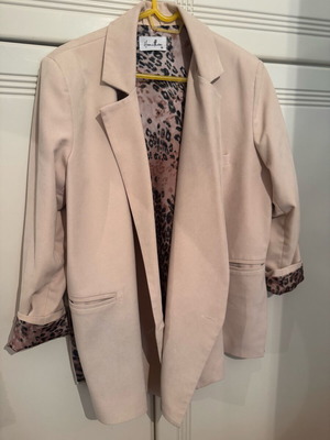 Hemithea Casablanca jacket beige new, size XS oversized