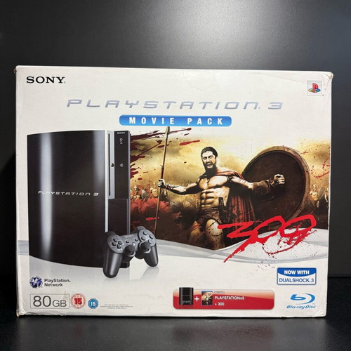 PlayStation 3 Phat Movie Pack used with 300