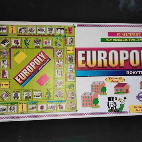 Europoly board game luxury edition used