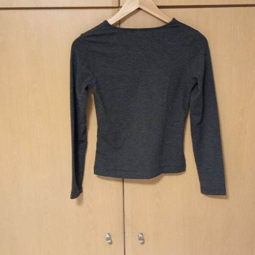 Rouge Paris women's blouse gray anthracite S like new