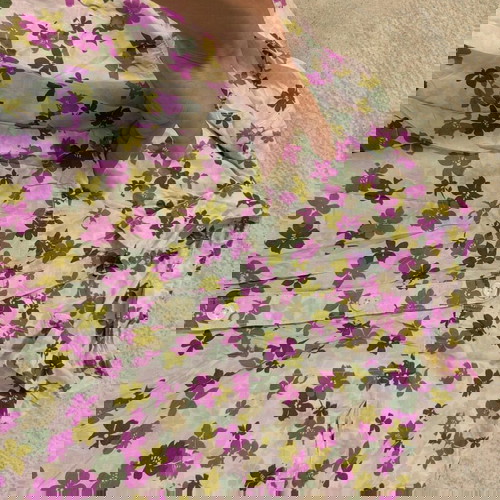 floral πουκάμισο XL