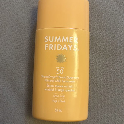 Summer Fridays sunscreen SPF 50 like new