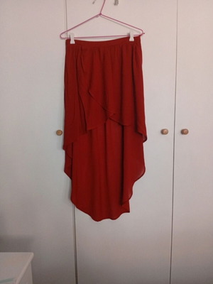 Bershka κόκκινη φούστα, μέγεθος M