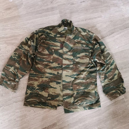 Military jackets used, pack of 2, Greek army extra large