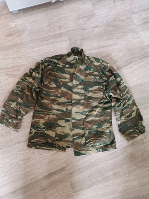 Military jackets used, pack of 2, Greek army extra large