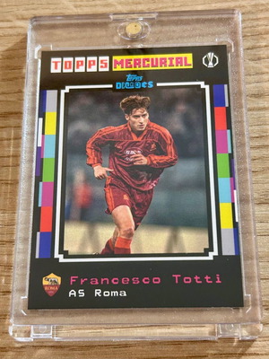Κάρτα Francesco Totti AS Roma Topps Mercurial 2024 σε ακρυλική θήκη καινούργια