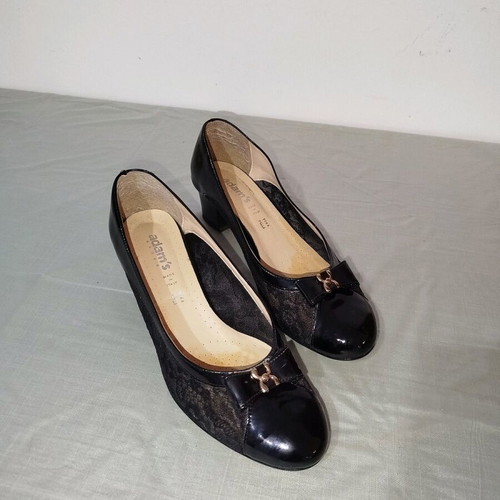 Adam's Shoes Size 40 Black Like New