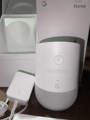 Google Home smart speaker new, Herbalife Nutrition promo edition
