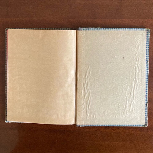 Lined notebook used vintage 1959