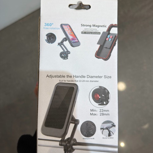 Waterproof holder for motorcycle and bicycle new, sealed