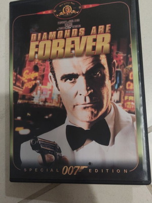 Diamonds Are Forever 007 James Bond DVD μεταχειρισμένο, ξένος κινηματογράφος, υπότιτλοι