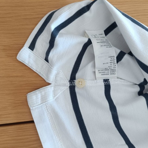 Abercrombie & Fitch Muscle Stripes Polo Shirt XXL like new