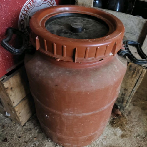 Food storage barrels like new, pack of 5, 35 liters