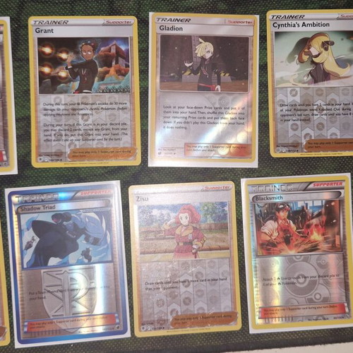 Set of 8 Pokemon Trainer cards