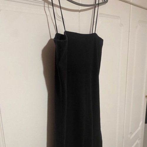 Zara black mini dress like new