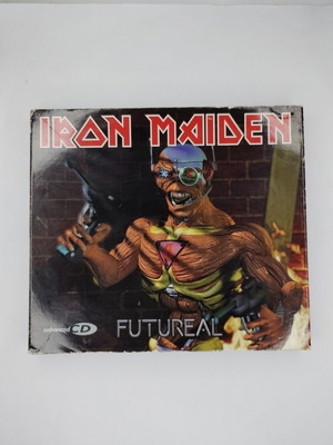 Iron Maiden Futureal CD single, metal