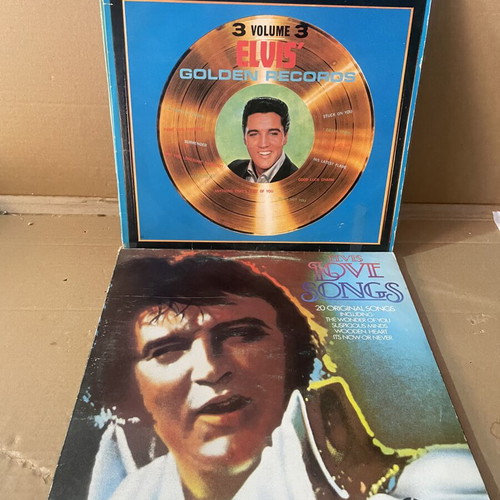 Vinyl records used, pack of 8, rock genre