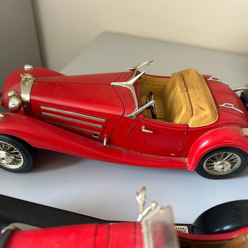 Burago 1/18 Antique Model Cars used, made in Italy