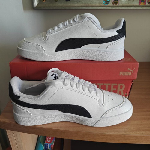 Puma Shuffle sneakers new, black and white, size 38