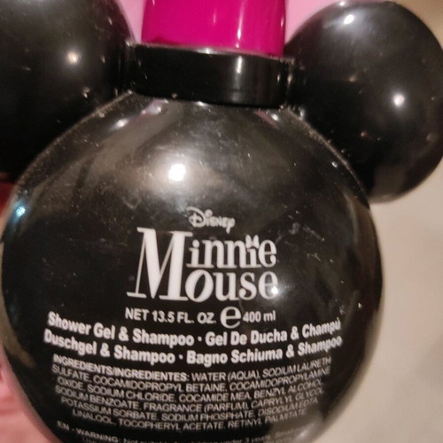 Disney Original Minnie Gel & Shampoo 2D New
